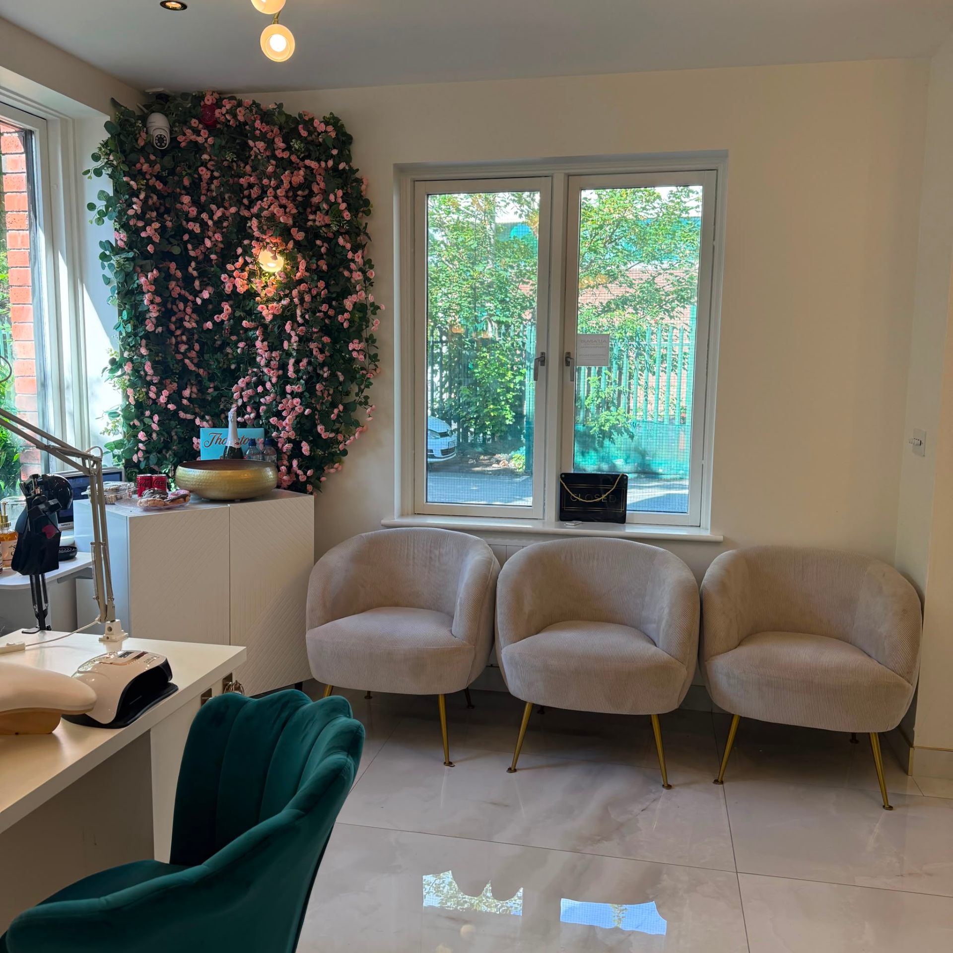 Treatment room at Bae's Beauty Salon
